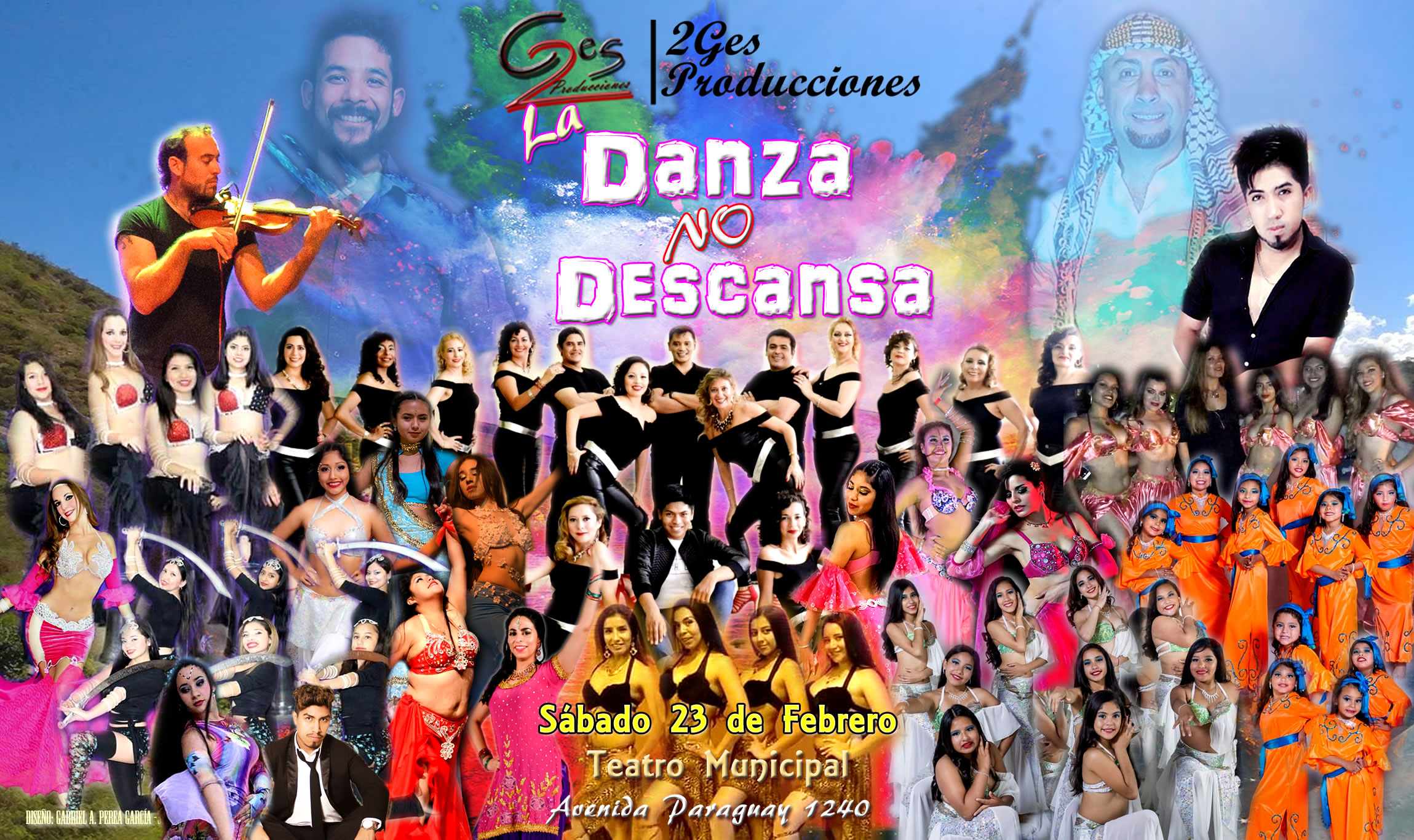 Flyer de la Danza no Descansa 2019